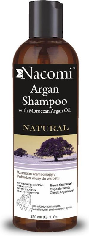 Nacomi Szampon z olejem arganowym wzmacniający 250ml 1