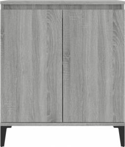 vidaXL vidaXL Komoda, szary dąb sonoma, 60x35x70 cm 3