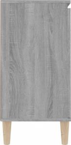 vidaXL vidaXL Komoda, szary dąb sonoma, 103,5x35x70 7