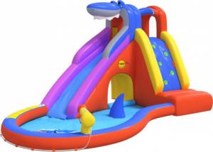 Happy Hop Happy Hop Nadmuchiwana zjeżdżalnia z basenem, 450x320x240 cm, PVC 3