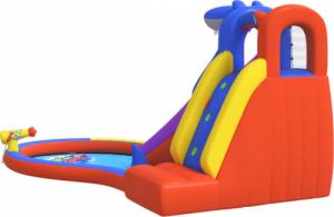 Happy Hop Happy Hop Nadmuchiwana zjeżdżalnia z basenem, 450x320x240 cm, PVC 6