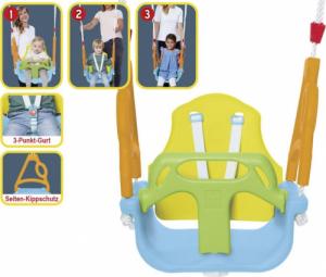 Huśtawka Happy People Happy People Zestaw z huśtawką 3-w-1 Joylissimo 8