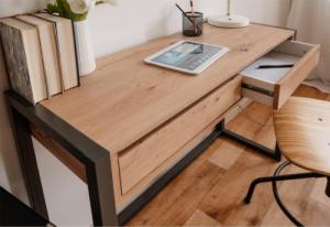 Finori Finori Stolik konsolowy Denver 44, dąb artisan i antracyt 6