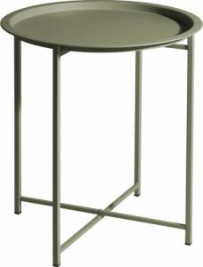 ProGarden ProGarden Okrągły stolik, 46,2 x 52,5 cm, matowy jasnozielony 1