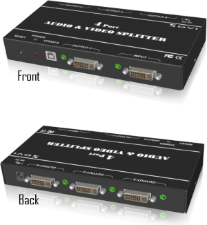 MicroConnect Splitter DVI 1 x 4 (MSV4D) 1
