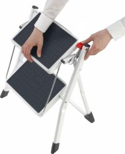 Hailo Hailo Drabinka z dwoma stopniami podest Mini, 45 cm, stal, 4310-001 2