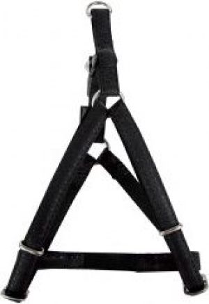 Zolux Szelki regulowane Mac Leather 20 mm - czarny 2