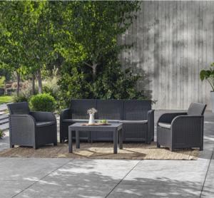 Keter Keter Stolik ogrodowy Rosalie, grafitowy 4