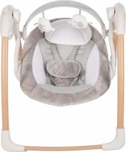 Bo Jungle Bo Jungle Przenośny bujaczek niemowlęcy Dolphy, naturalny i biały 4
