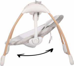 Bo Jungle Bo Jungle Przenośny bujaczek niemowlęcy Dolphy, naturalny i biały 8