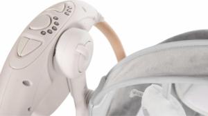 Bo Jungle Bo Jungle Przenośny bujaczek niemowlęcy Dolphy, naturalny i biały 9