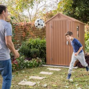 Keter Szopa ogrodowa Darwin, 4x6, stylizowana na drewnianą 8