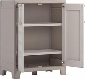 Szafa ogrodowa Keter Keter Szafka Gulliver, beżowo-brązowa, 100 cm 4