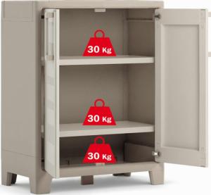 Szafa ogrodowa Keter Keter Szafka Gulliver, beżowo-brązowa, 100 cm 5