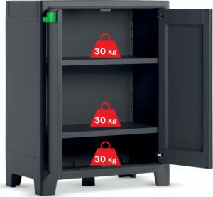 Szafa ogrodowa Keter Moby, grafitowa szarość, 100 cm 4