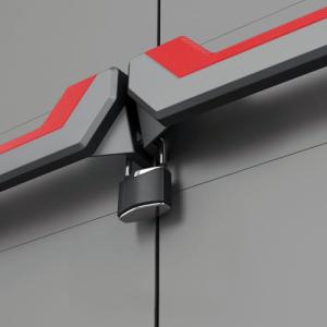 Szafa ogrodowa Keter Wielofunkcyjna szafa Stilo, szaro-czarna, 173 cm (434770) 6