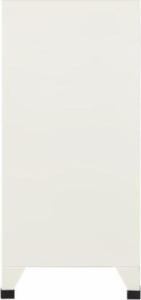 vidaXL vidaXL Szafka zamykana na klucz, szaro-niebieska 90x45x180 cm, stalowa 4