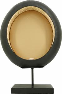 Lesli Living Lesli Living Owalny świecznik w formie jaja na stojaku, 39,5x13x60 cm 1