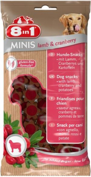 8in1 Przysmak 8in1 Minis lamb and cranberry 100 g 1