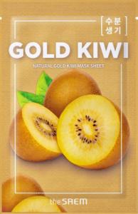 theSaem The SAEM Natural Mask Sheet Maska w płacie - Gold Kiwi 21ml 1