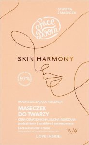 Face Boom Face Boom Skin Harmony Rozpieszczająca Kolekcja Maseczek do twarzy - cera odwodniona,sucha i mieszana 10g 1