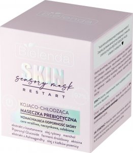 Bielenda Bielenda Skin Restart Sensory Mask Kojąco-Chłodząca Maseczka prebiotyczna wzmacniająca odporność skóry 50ml 1