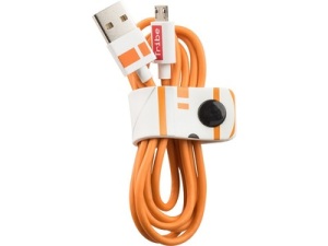 Kabel USB Tribe USB-A - microUSB 1.2 m Pomarańczowy (CMR23004) 1