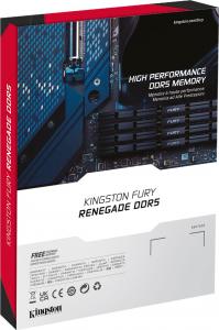 Pamięć Kingston Fury Renegade, DDR5, 32 GB, 6000MHz, CL32 (KF560C32RSK2-32) 10