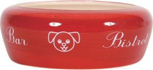 Zolux Miska ceramiczna Bar dla psa 13 cm 0,3 l - czerwony 1