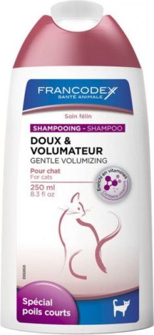 Francodex Szampon łagodny zwiększający objętość, dla kotów 250 ml 1