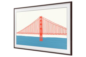 Samsung Wymienna ramka Samsung The Frame VG-SCFA85BWBXC Ciemne drewno 2