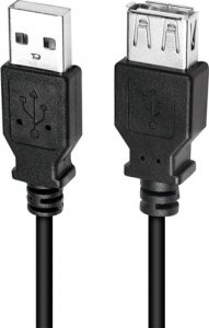 Kabel USB LogiLink USB-A - USB-A 5 m Czarny (CU0012B) 2