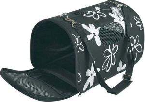 Zolux Torba transportowa FLOWER średnia czarna 2