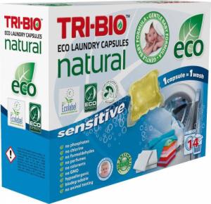 Tri-Bio TRI-BIO, Naturalne eko kapsułki do prania Sensitive, 14 sztuk 1