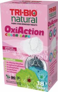 Tri-Bio TRI-BIO, Tabletki do prania OXI ACTION COLOR, 18 szt 1