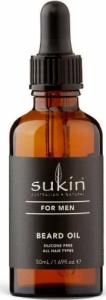 Sukin Sukin, FOR MEN Olejek do brody dla mężczyzn, 50 ml 1