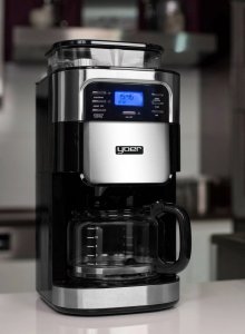 Ekspres przelewowy Yoer CMG01BK Czarno-srebrny 2