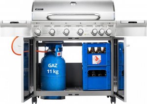 Yoer SteakKing GG02S Grill ogrodowy gazowy 22.1 kW 43 cm x 36 cm 4