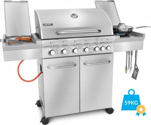Yoer SteakKing GG02S Grill ogrodowy gazowy 22.1 kW 43 cm x 36 cm 5