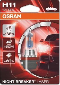 Osram Żarówka OSRAM H11 Night Breaker Laser +150% (1 sztuka) 1