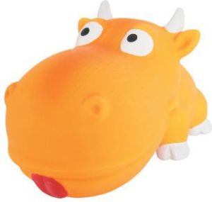 Zolux Zabawka lateksowa Żarłok 18 cm pomarańczowy 5