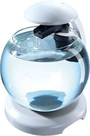 Tetra Cascade Globe White - Szklana kula z filtrem biała 1