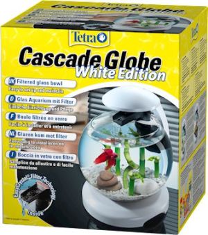 Tetra Cascade Globe White - Szklana kula z filtrem biała 2