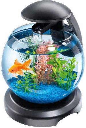 Tetra Cascade Globe White - Szklana kula z filtrem biała 3