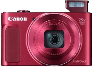 Aparat cyfrowy Canon czerwony 4