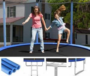 Trampolina ogrodowa Costway TW10045 z siatką wewnętrzną 8 FT 244 cm 4