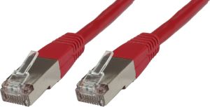 MicroConnect RJ-45/RJ-45 kat.6 S/FTP Czerwony 0.25m (B-SFTP60025R) 1