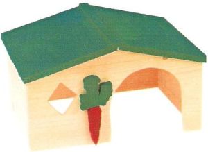 Zolux Domek drewniany dla świnki 1
