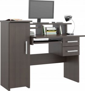 Biurko MartigoPlus Biurko z szufladami i półkami do pokoju dziecięcego Robson sonoma 3