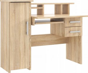 Biurko MartigoPlus Biurko z szufladami i półkami do pokoju dziecięcego Robson sonoma 4